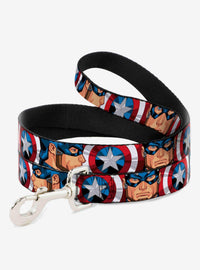 Correa para perro Marvel Captain America y su escudo