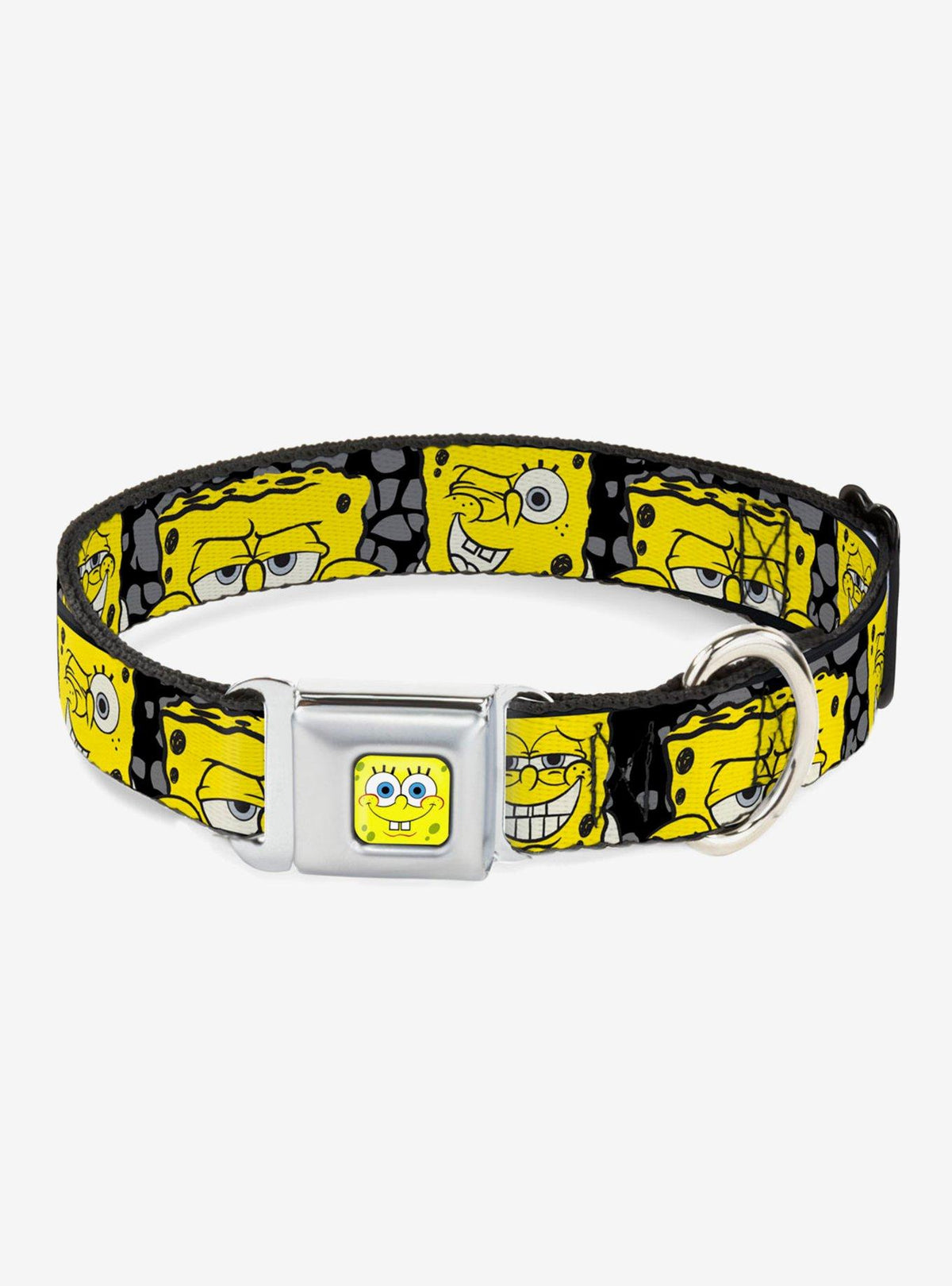 Collar para perro de Bob Esponja con hebilla tipo cinturón
