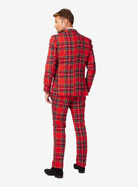 Traje navideño de leñador para hombre