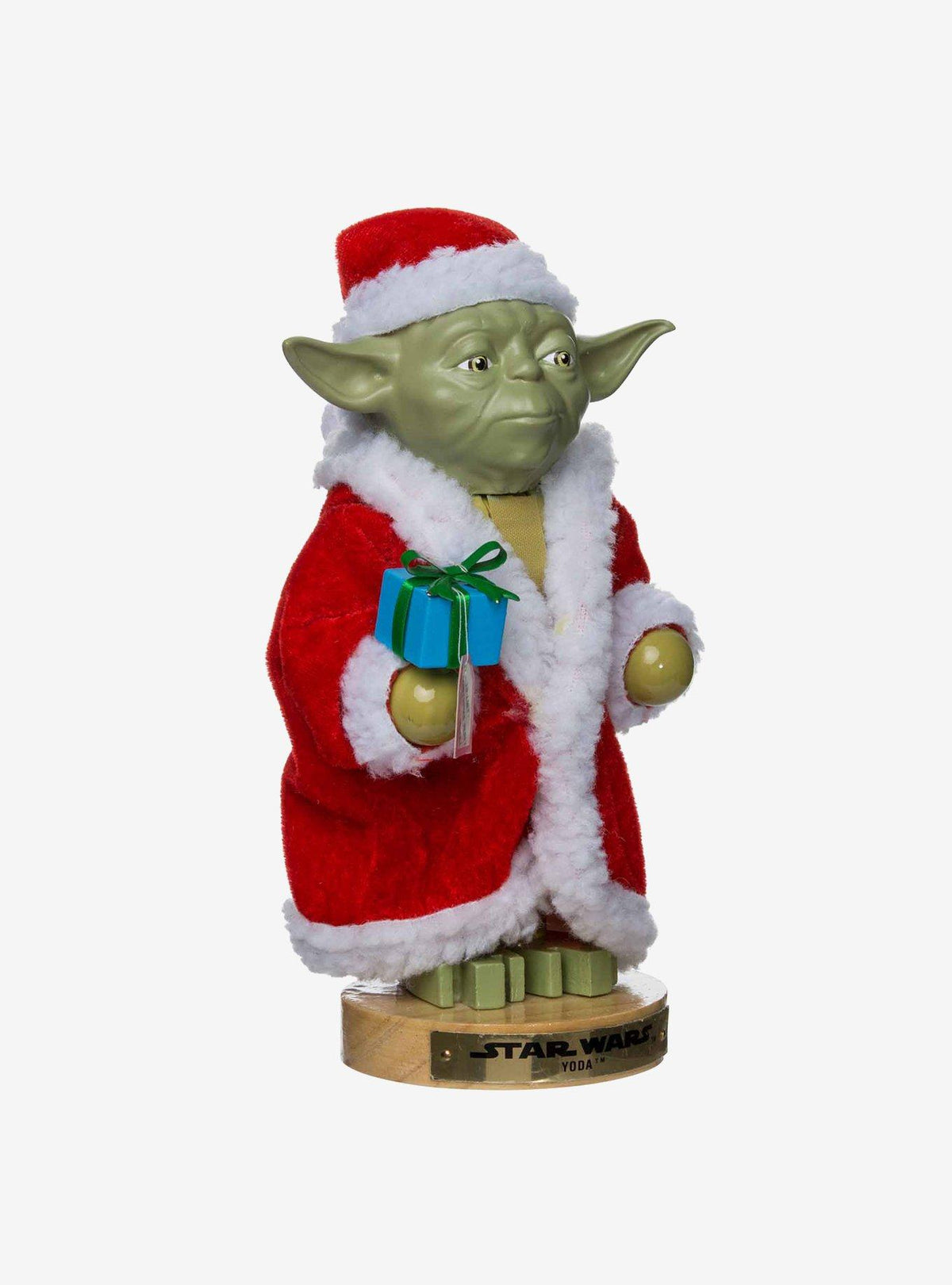 Cascanueces de Yoda con traje de Santa – Star Wars