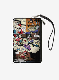 Billetera clutch de Harley Quinn y Joker