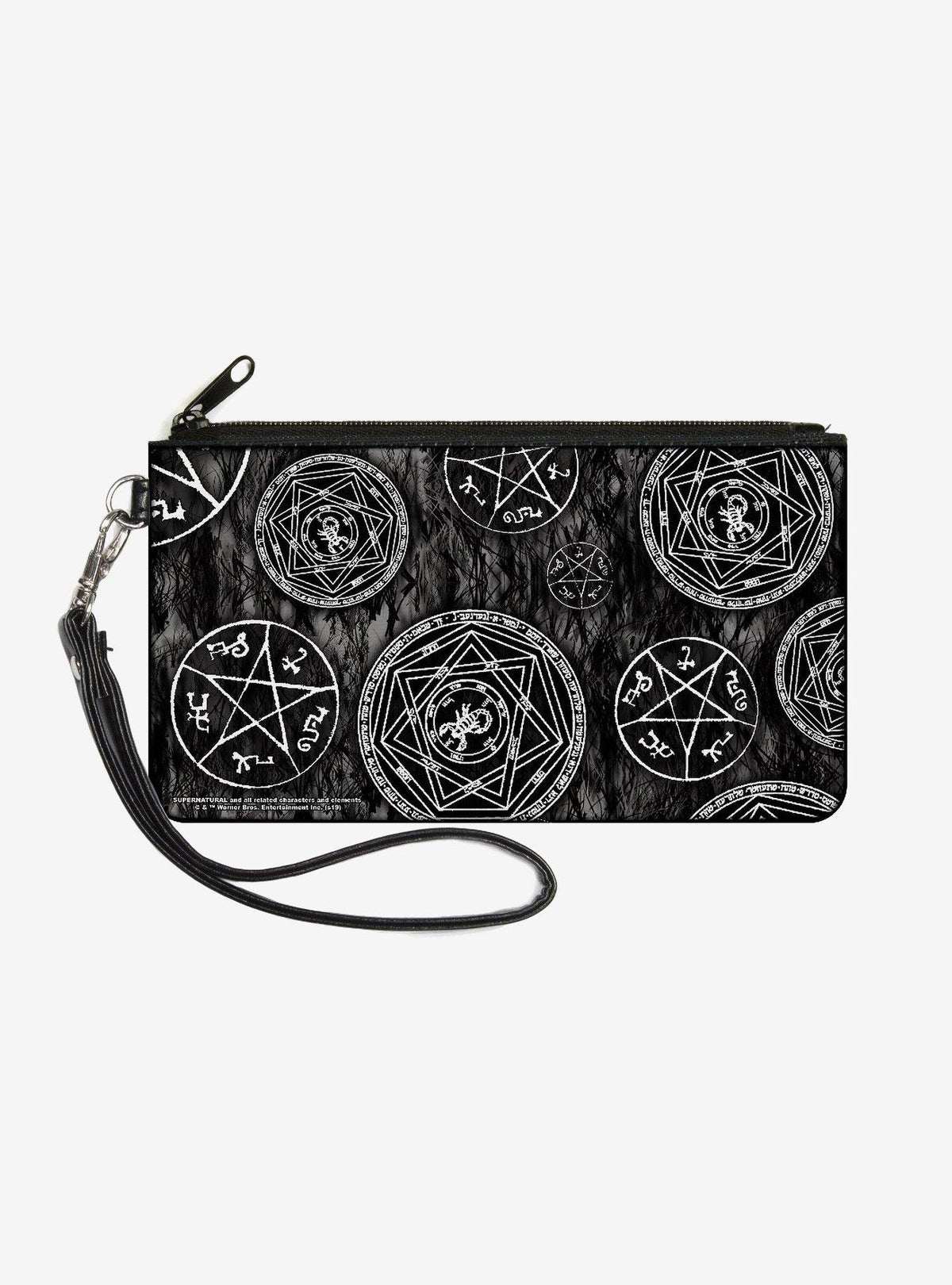 Billetera Supernatural con trampas del diablo