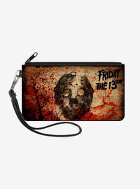 Billetera clutch Friday the 13th con máscara de Jason