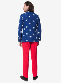 Traje de hombre Stars and Stripes Americana