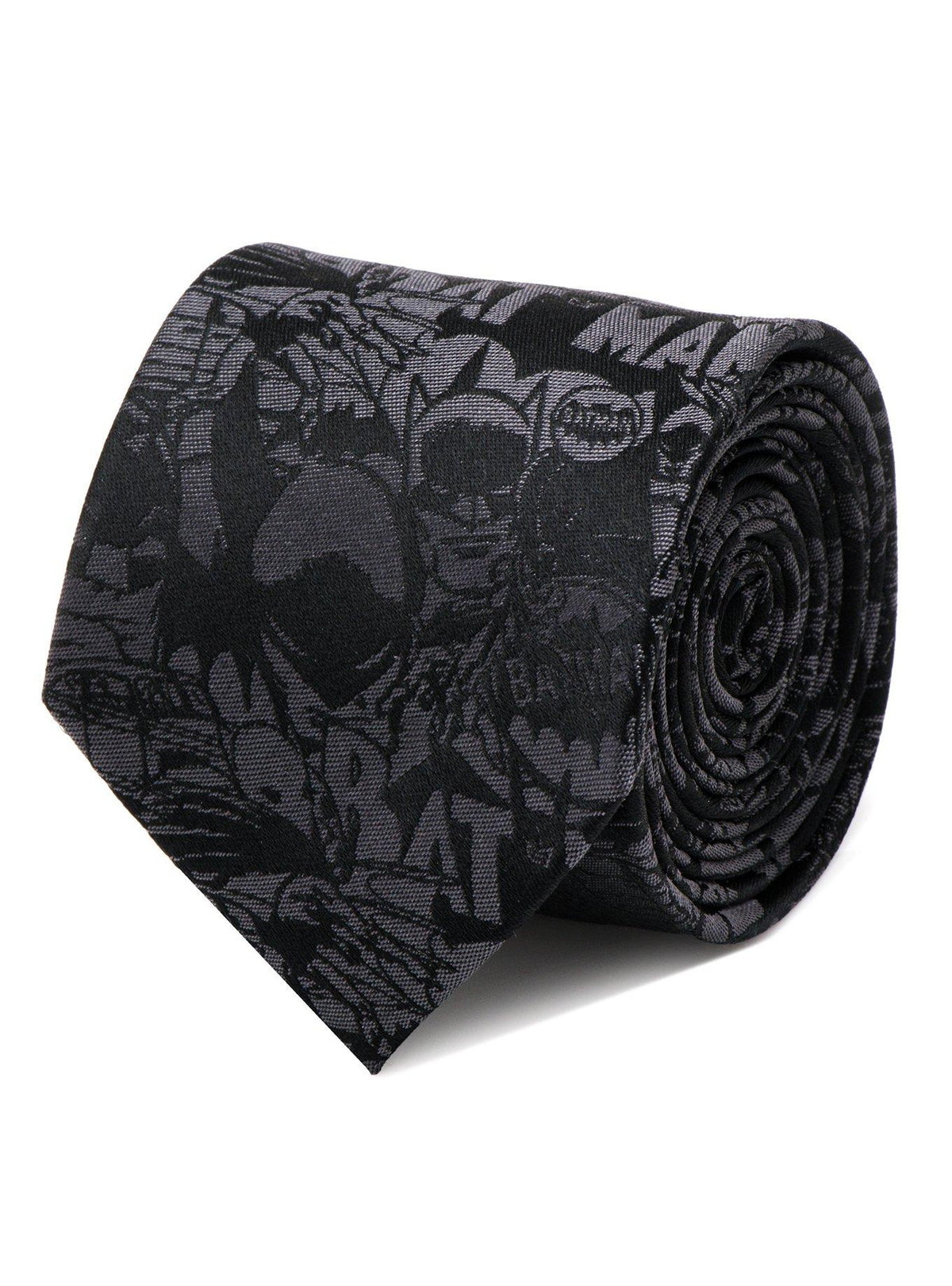 Corbata negra de cómic Batman