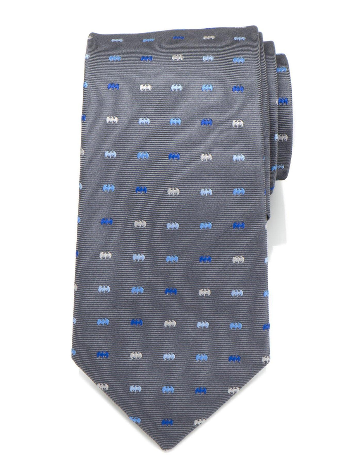 DC Comics Batman Corbata Gris para Hombre