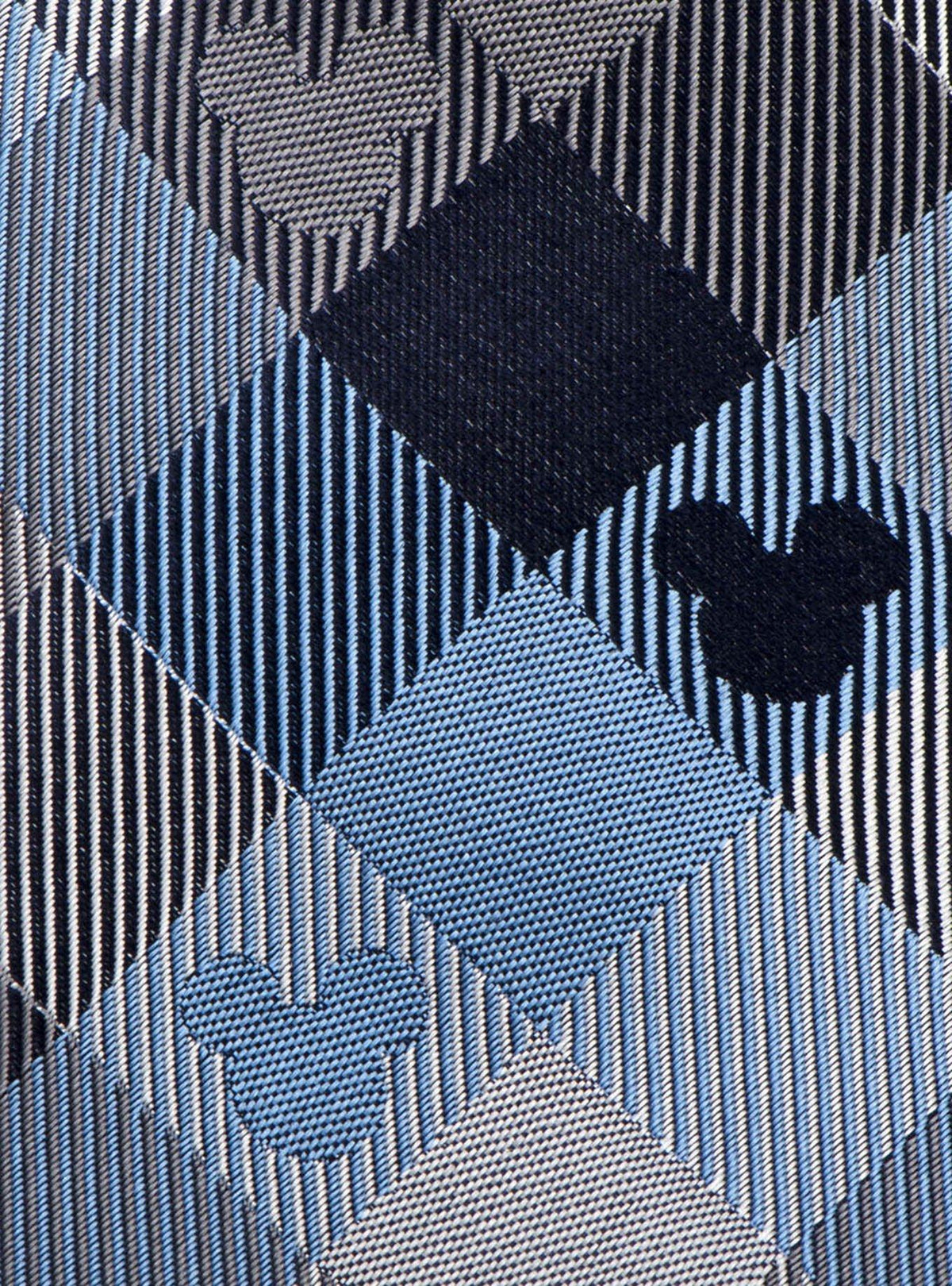 Corbata azul a cuadros de Mickey Mouse para hombre