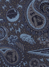 Corbata Star Wars Paisley Azul y Gris