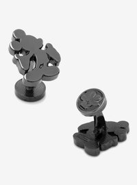 Gemelos de silueta negra de Mickey Mouse