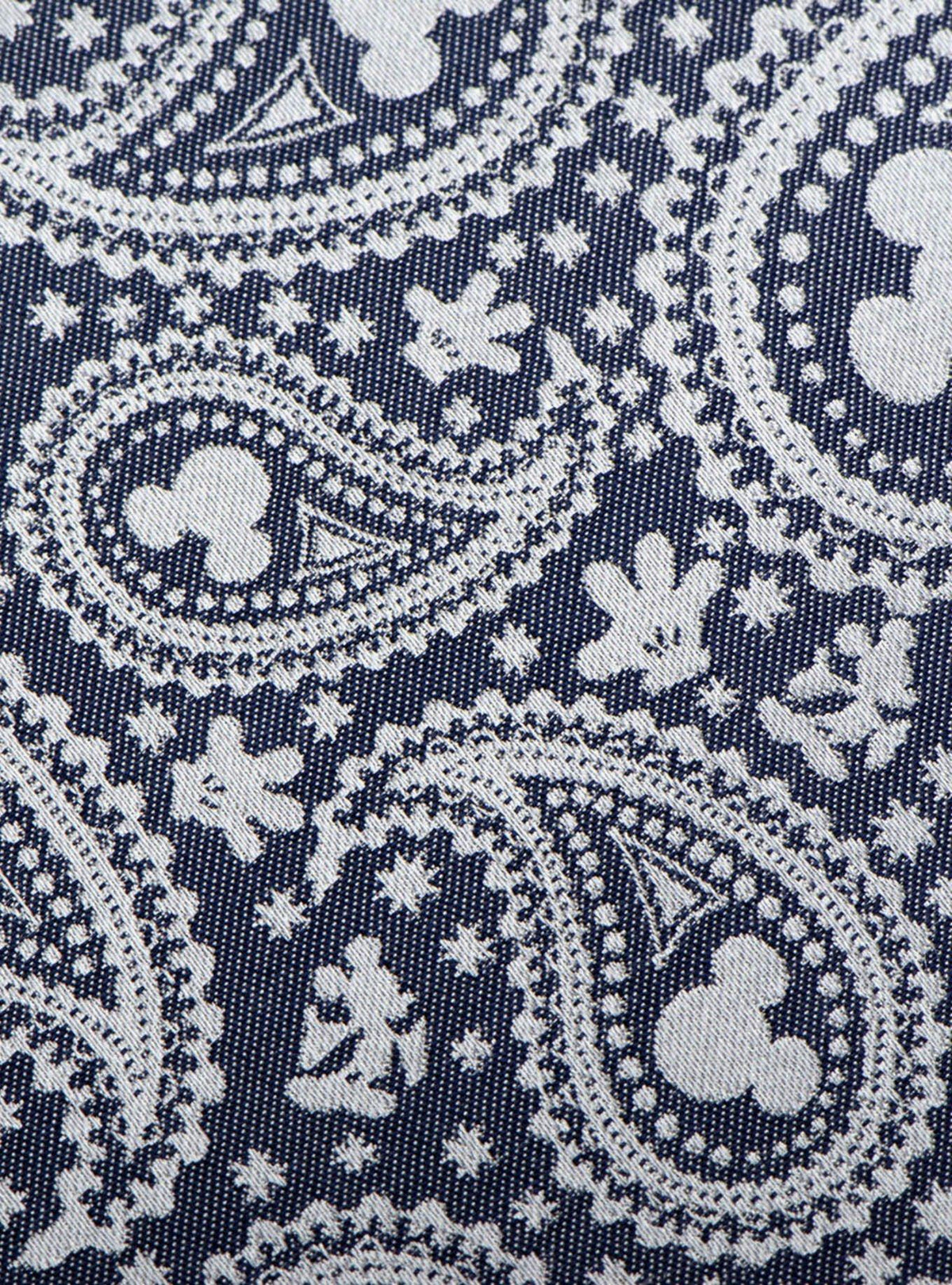 Corbata gris con diseño paisley de Mickey Mouse