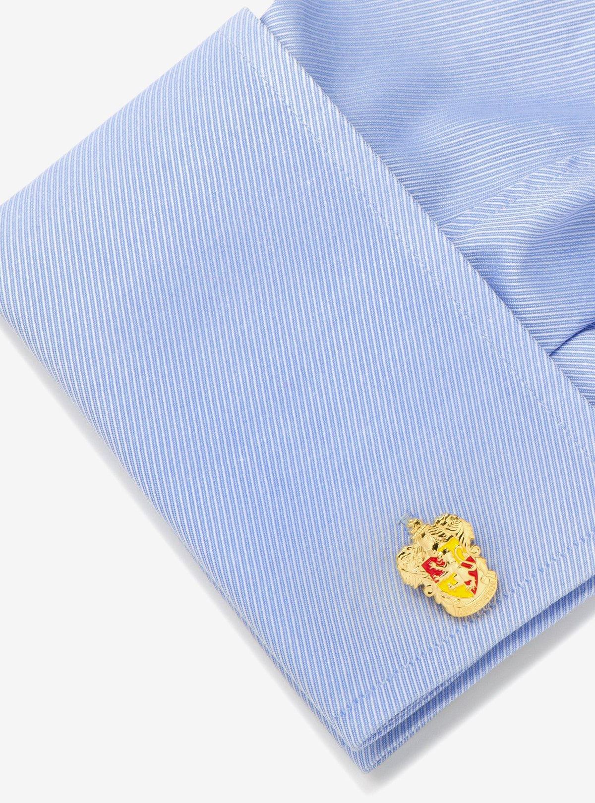 Harry Potter: gemelos con escudo de Gryffindor