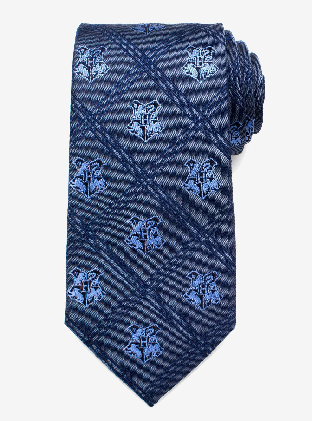 Corbata azul a cuadros de Hogwarts