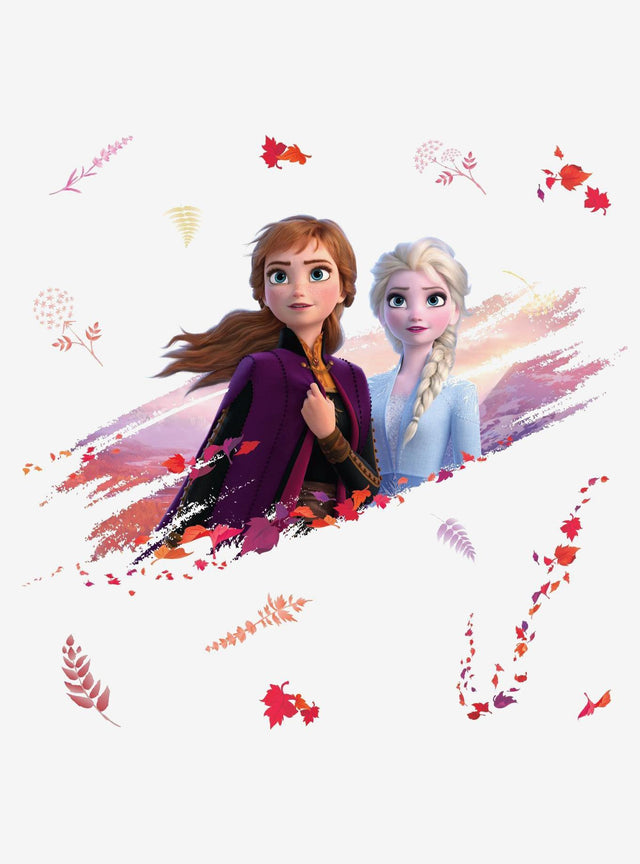 Vinilos decorativos gigantes Frozen 2: Elsa y Anna