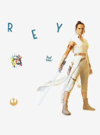 Adhesivos murales gigantes de Rey - Star Wars: Episodio IX