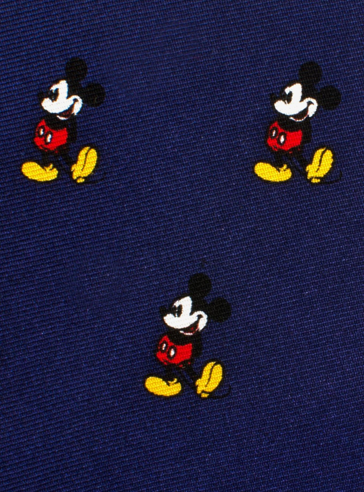 Corbata juvenil clásica con cierre de Mickey Mouse