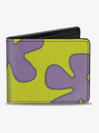 Billetera bifold de Patrick con nube de flores