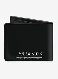 Billetera plegable con logo de Friends