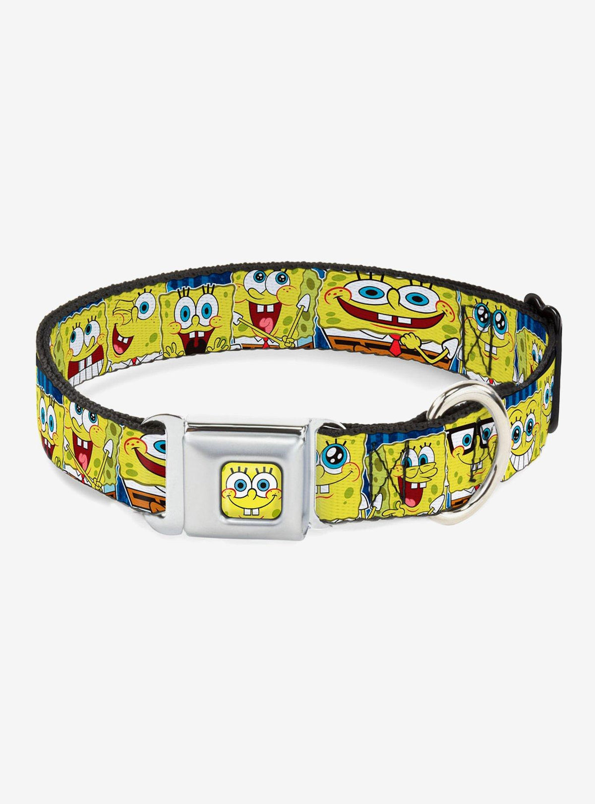 Collar para perro de Bob Esponja con hebilla tipo cinturón
