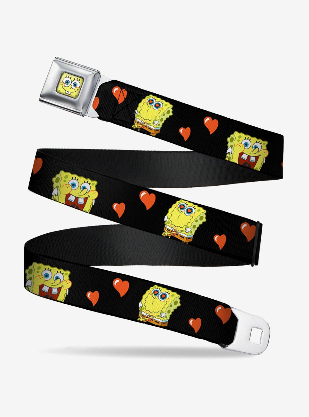 Cinturón infantil SpongeBob SquarePants de corazones