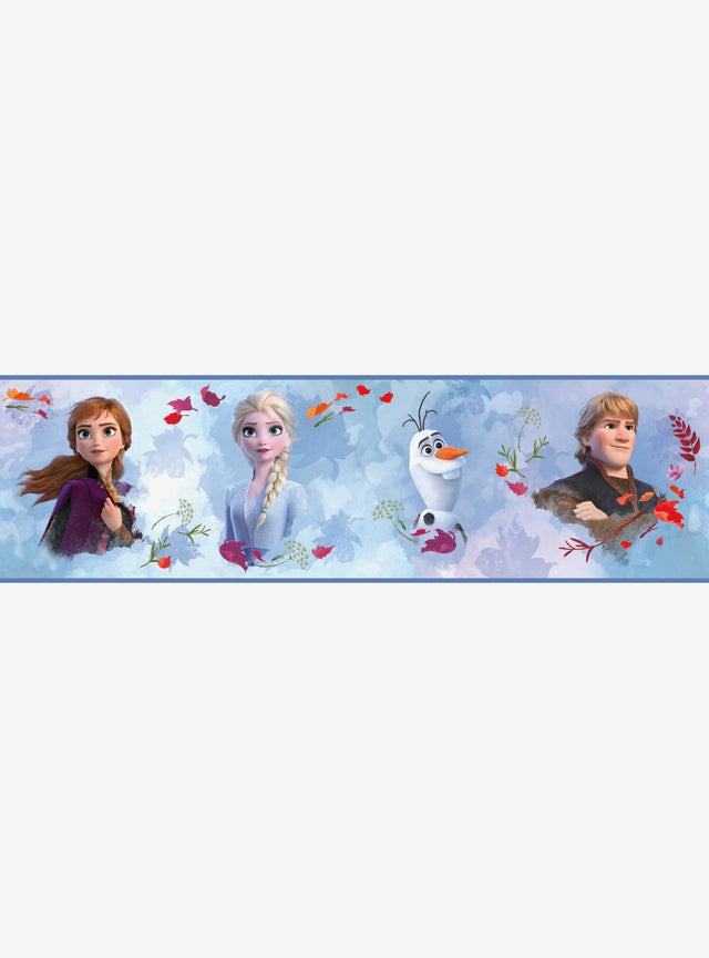 Cenefa adhesiva removible Frozen 2