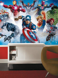 Mural adhesivo Marvel Avengers