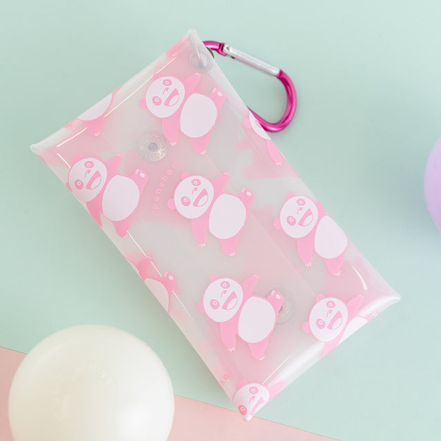 Estuche Transparente Panda Kopanda Panchan