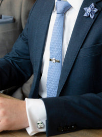 Corbata azul de la Fuerza Imperial de Star Wars