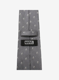 Corbata gris de Avengers