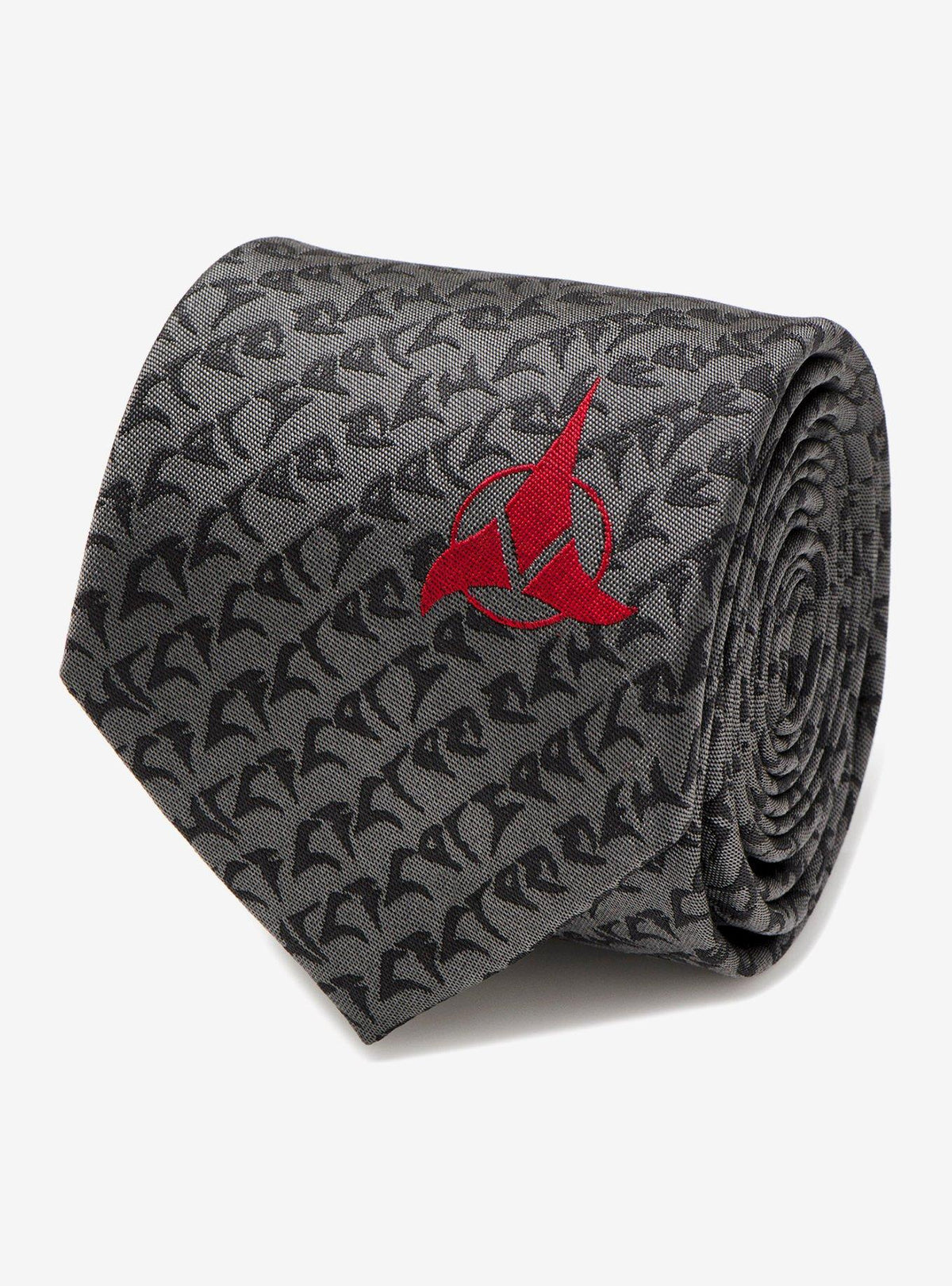 Corbata gris Klingon de Star Trek