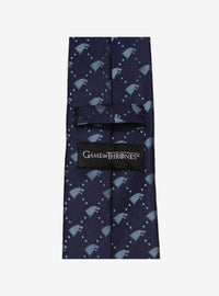 Corbata Stark de Game of Thrones con huargos