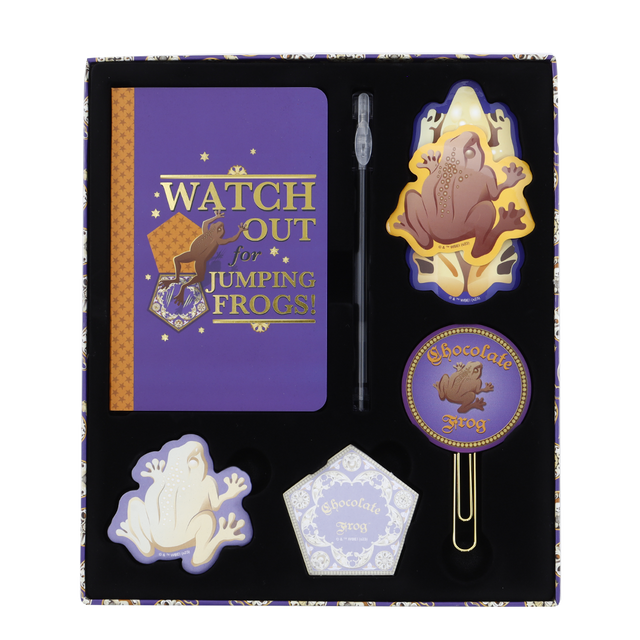 Set de papelería Chocolate Frog
