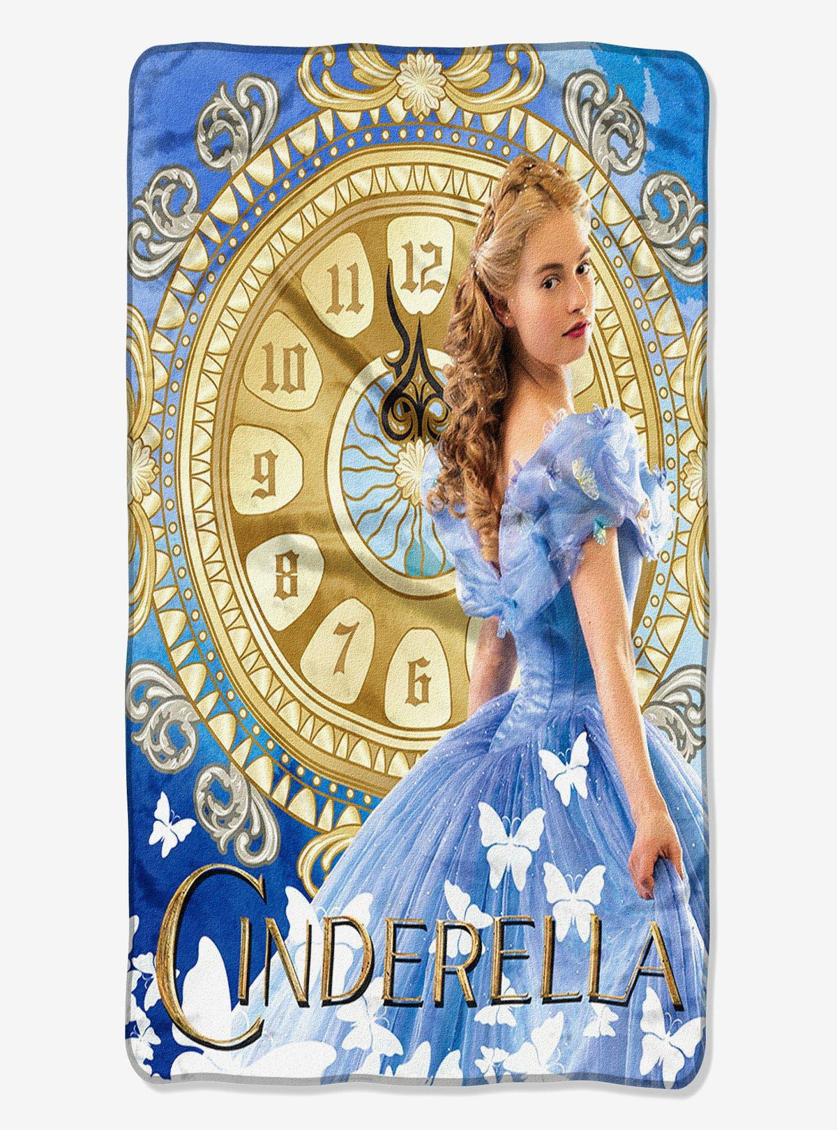 Manta de polar Disney Cinderella: la medianoche