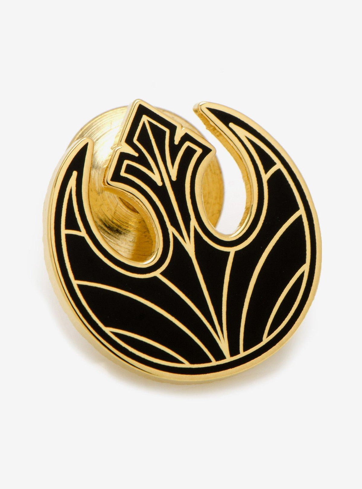 Pin dorado del símbolo rebelde de Star Wars