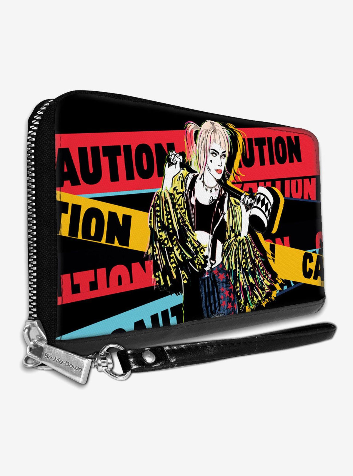 Billetera Harley Quinn Birds of Prey con cierre