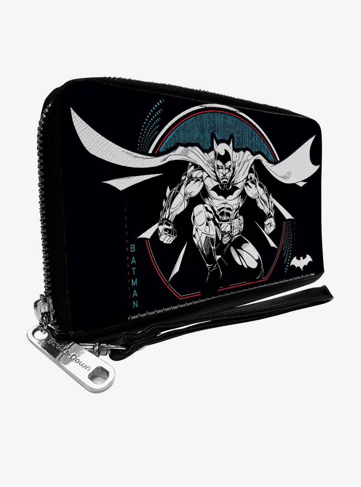 Billetera Batman con cierre alrededor
