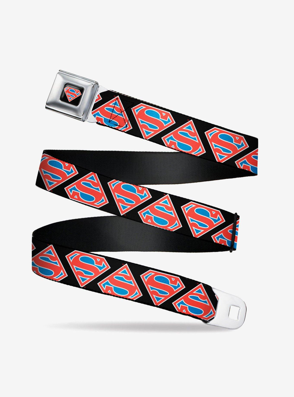 Cinturón estilo cinturón de seguridad de Superman