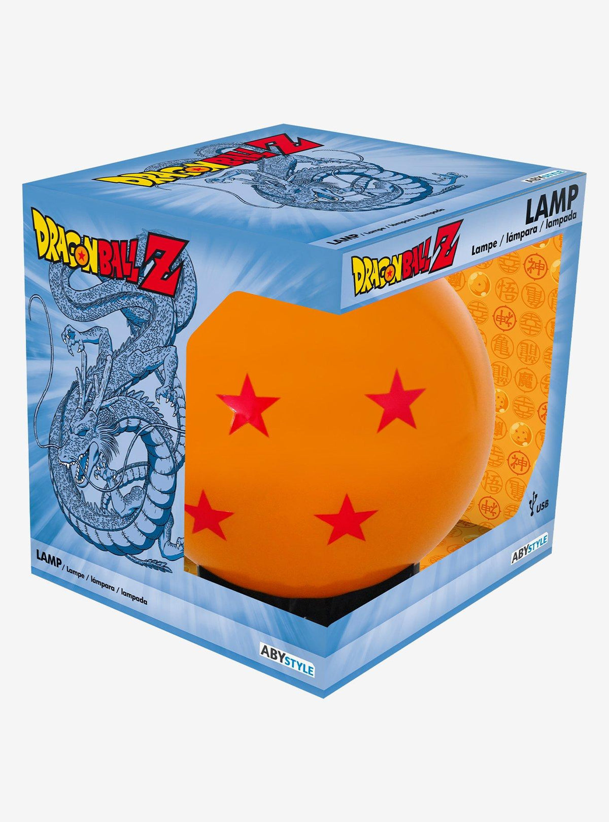 Lámpara Esfera del Dragón de Cuatro Estrellas Dragon Ball Z