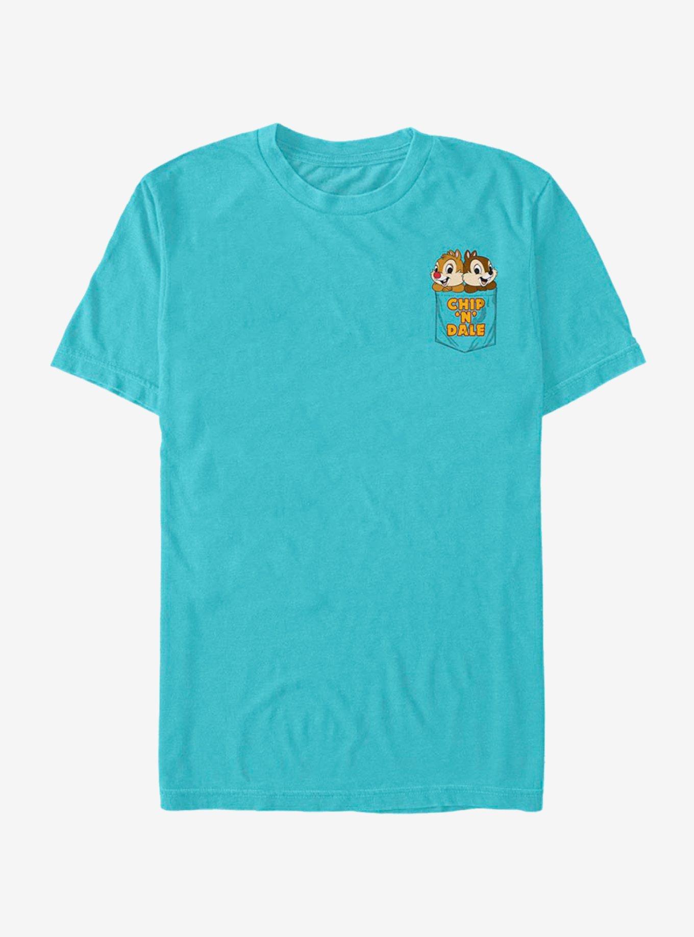 Polera Disney Chip and Dale con bolsillo falso