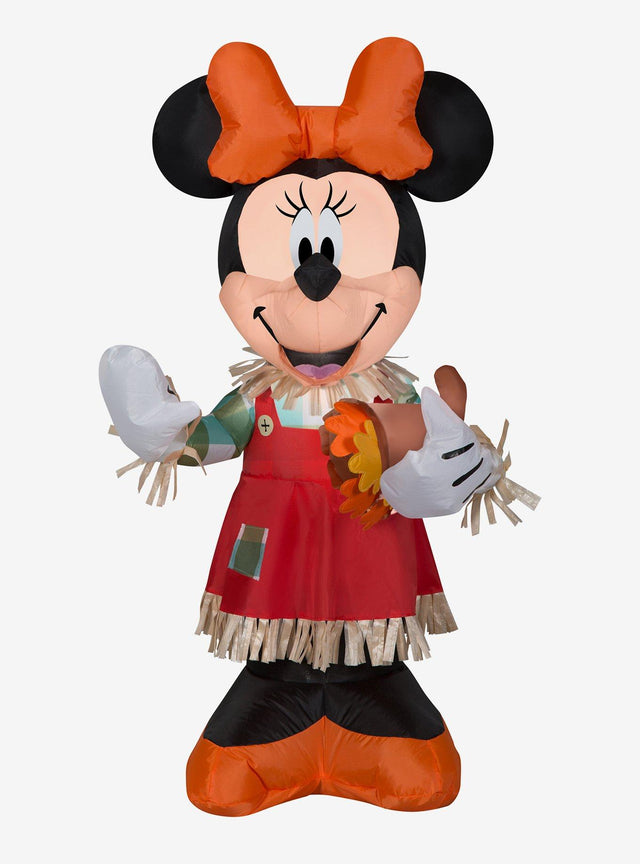 Adorno inflable de Minnie Mouse para Acción de Gracias