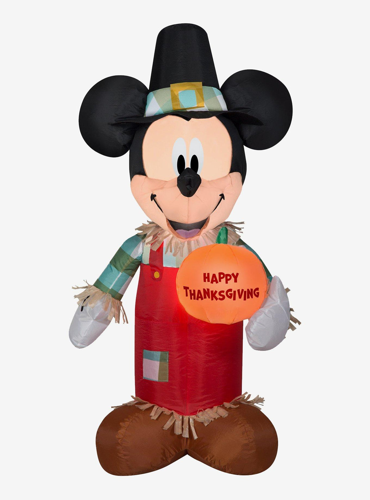 Decoración inflable de Mickey Mouse con calabaza