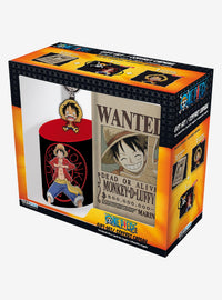 One Piece: set de regalo de 3 piezas de Monkey D. Luffy