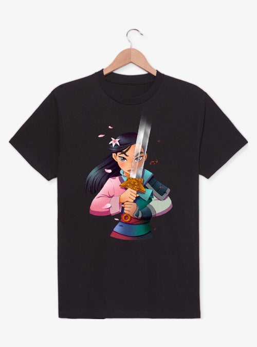 Polera Mulan Anime de Disney