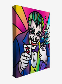 Cuadro en lienzo de The Joker por Lisa Lopuck