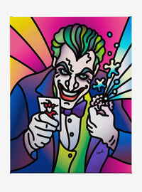 Cuadro en lienzo de The Joker por Lisa Lopuck