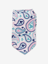 Corbata delgada paisley de Mickey Mouse