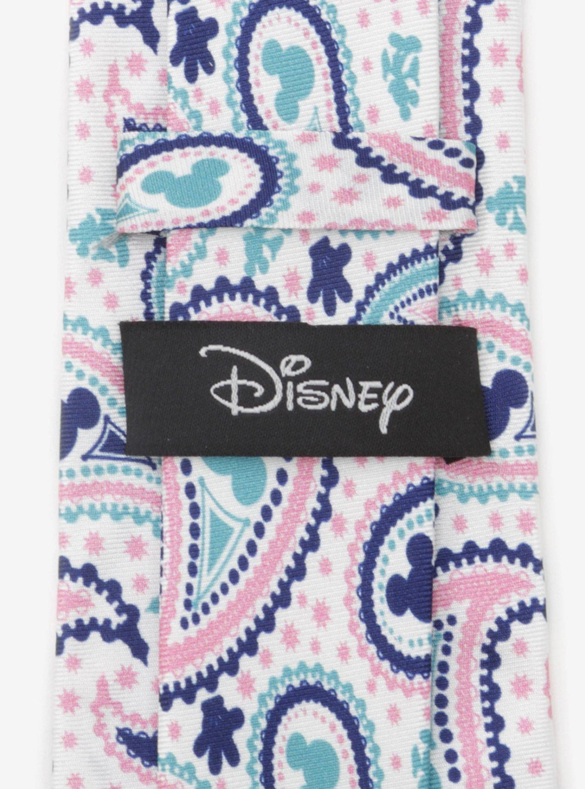 Corbata delgada paisley de Mickey Mouse