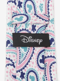 Corbata delgada paisley de Mickey Mouse