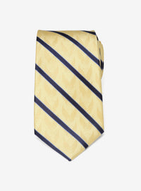 Corbata Marvel Wolverine amarilla y azul marino