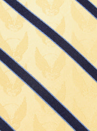 Corbata Marvel Wolverine amarilla y azul marino
