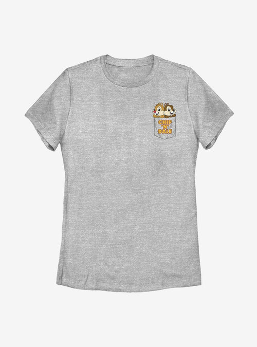 Polera de mujer Chip And Dale Rescue Rangers con bolsillo falso